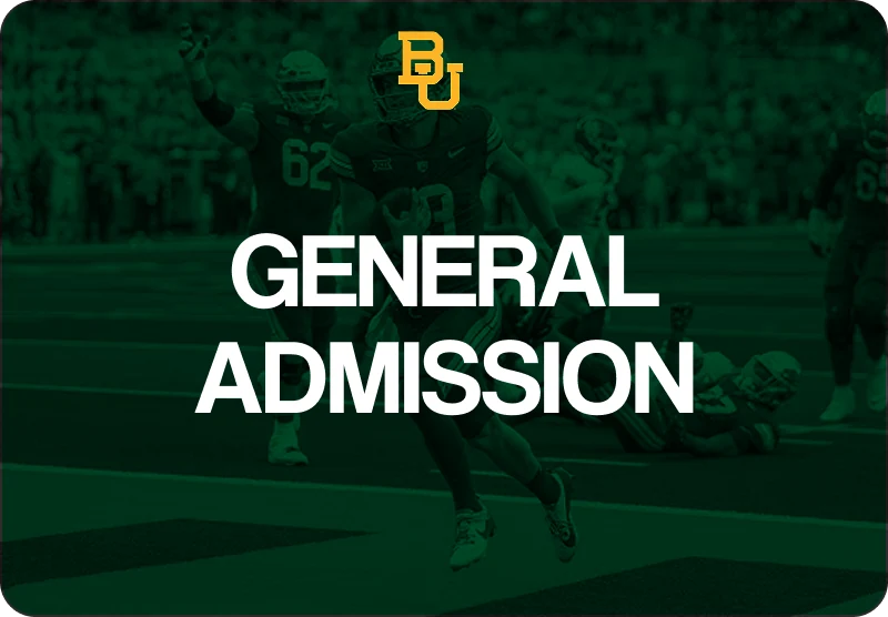 Baylor General Admission ticket artwork